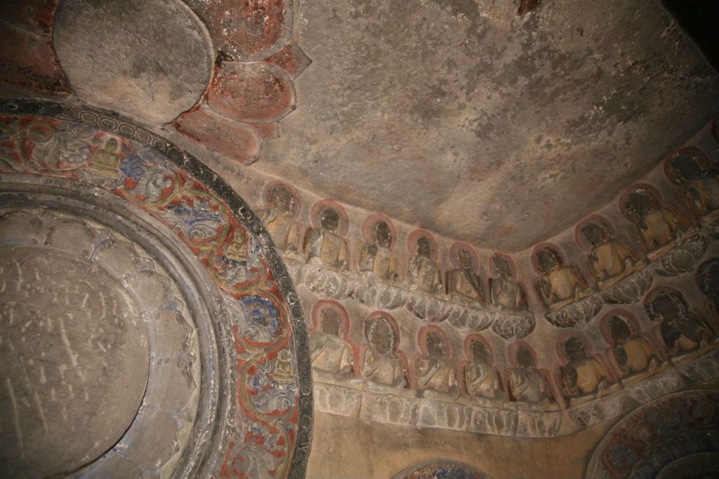 Miniature of Northern Xiangtangshan, South Cave, figures