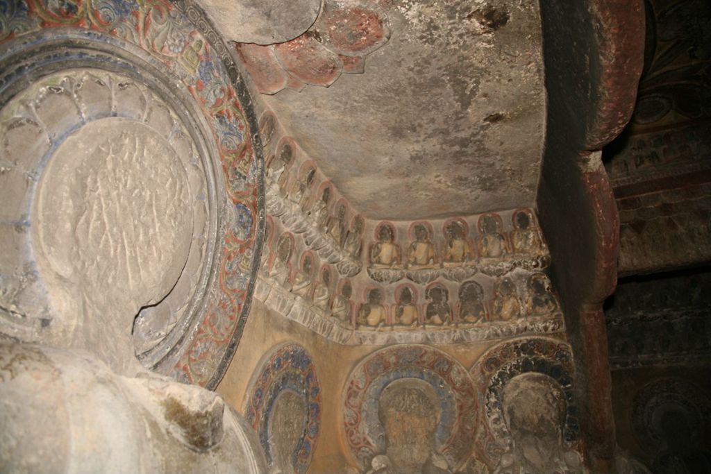 Miniature of Northern Xiangtangshan, South Cave, figures