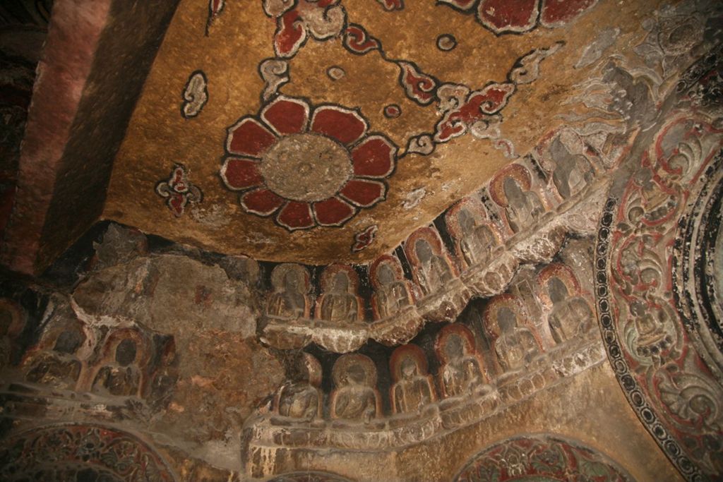 Miniature of Northern Xiangtangshan, South Cave, figures