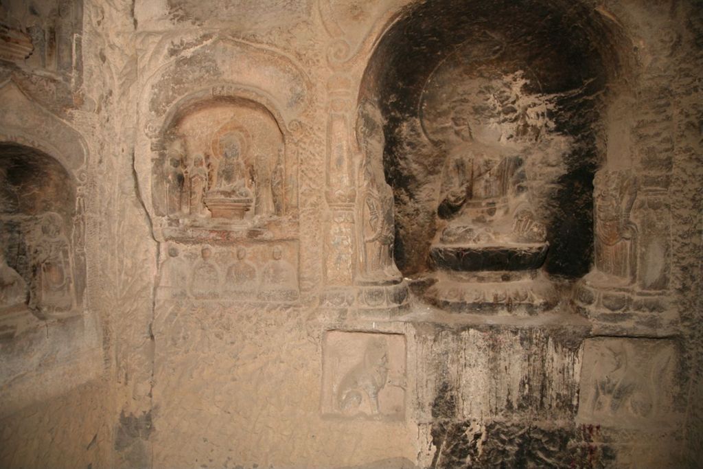 Miniature of Northern Xiangtangshan, South Cave, outside