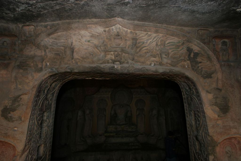 Miniature of Northern Xiangtangshan, South Cave, north vestibule