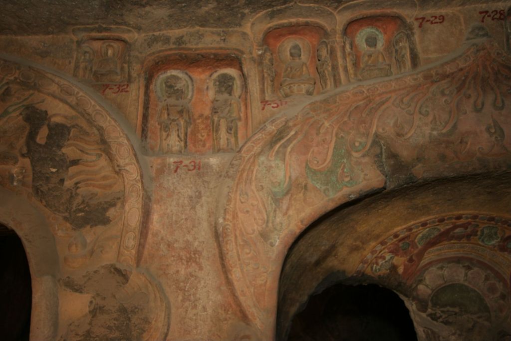 Miniature of Northern Xiangtangshan, South Cave, south vestibule