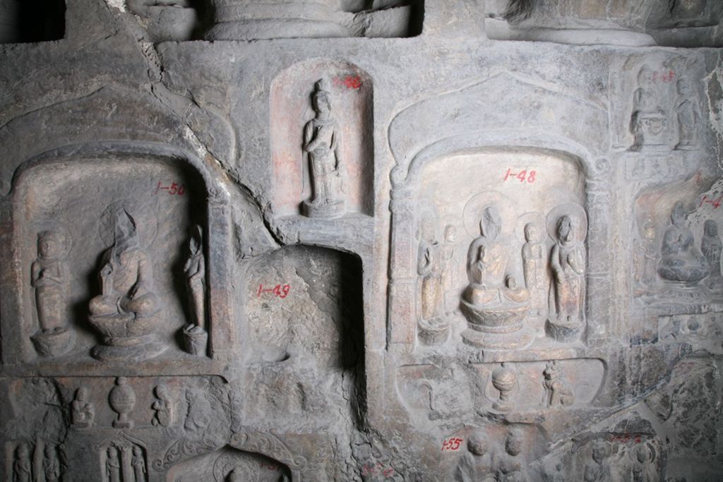 Miniature of Southern Xiangtangshan, Cave 1, interior, right side