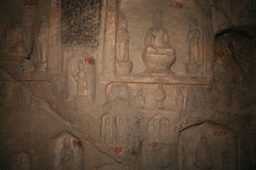 Miniature of Southern Xiangtangshan, Cave 1, interior, right side