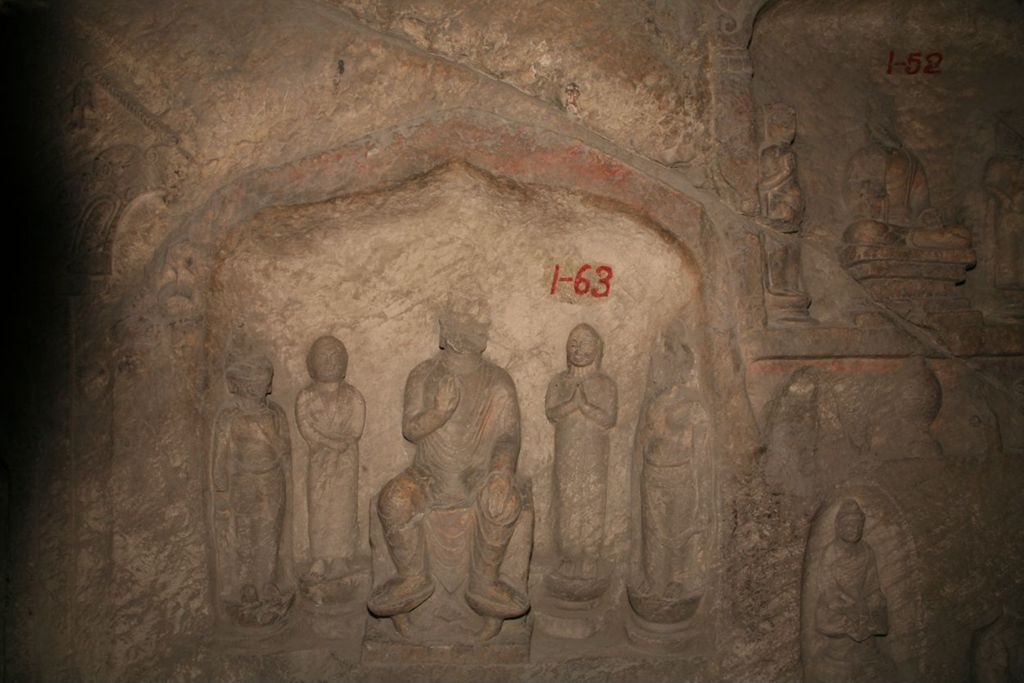 Miniature of Southern Xiangtangshan, Cave 1, interior, right side