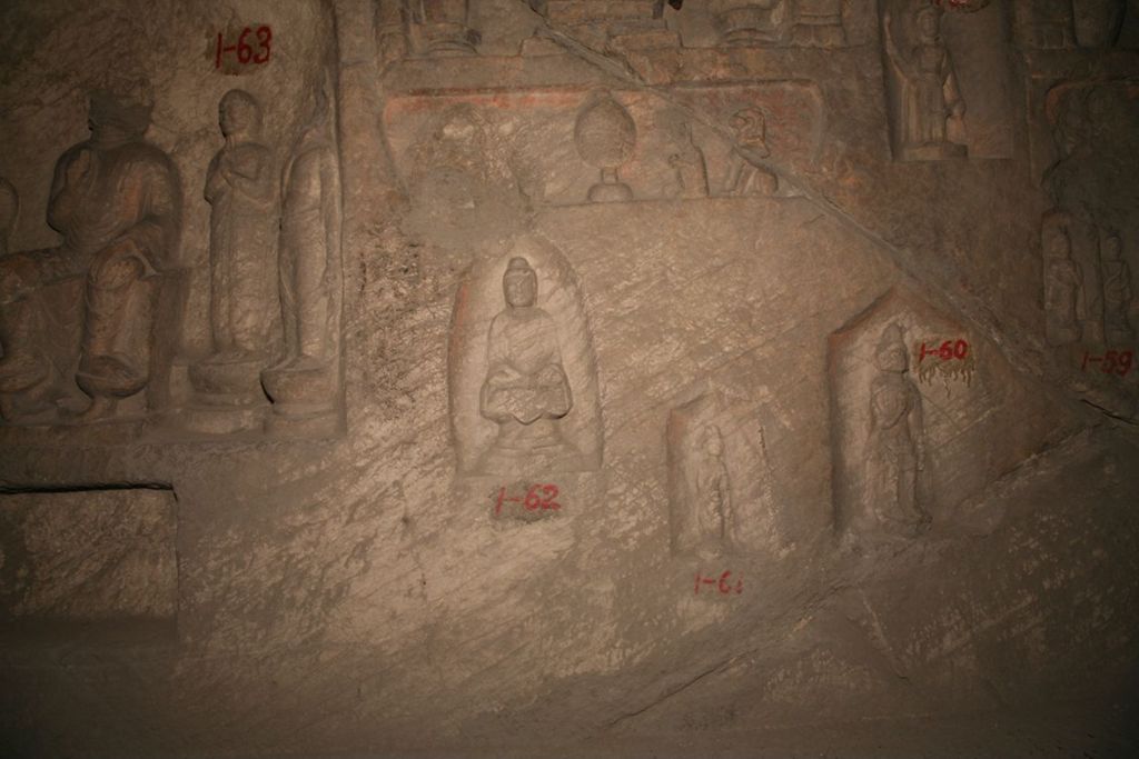 Miniature of Southern Xiangtangshan, Cave 1, interior, right side