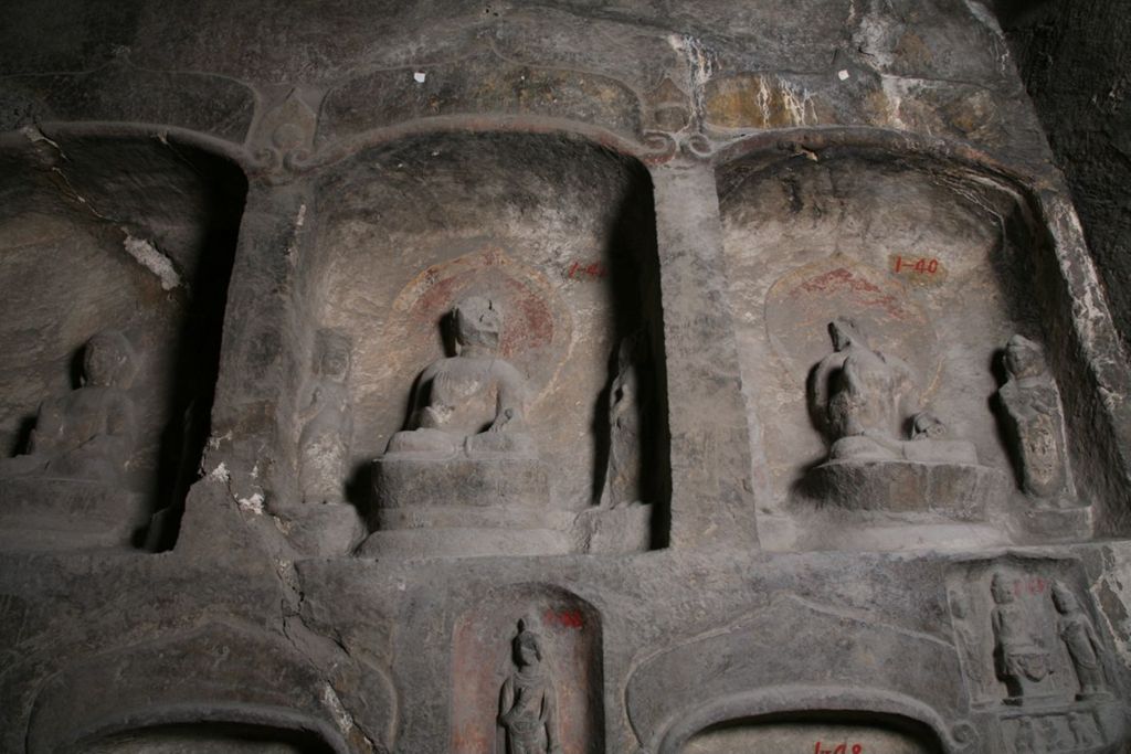 Miniature of Southern Xiangtangshan, Cave 1, interior, right side