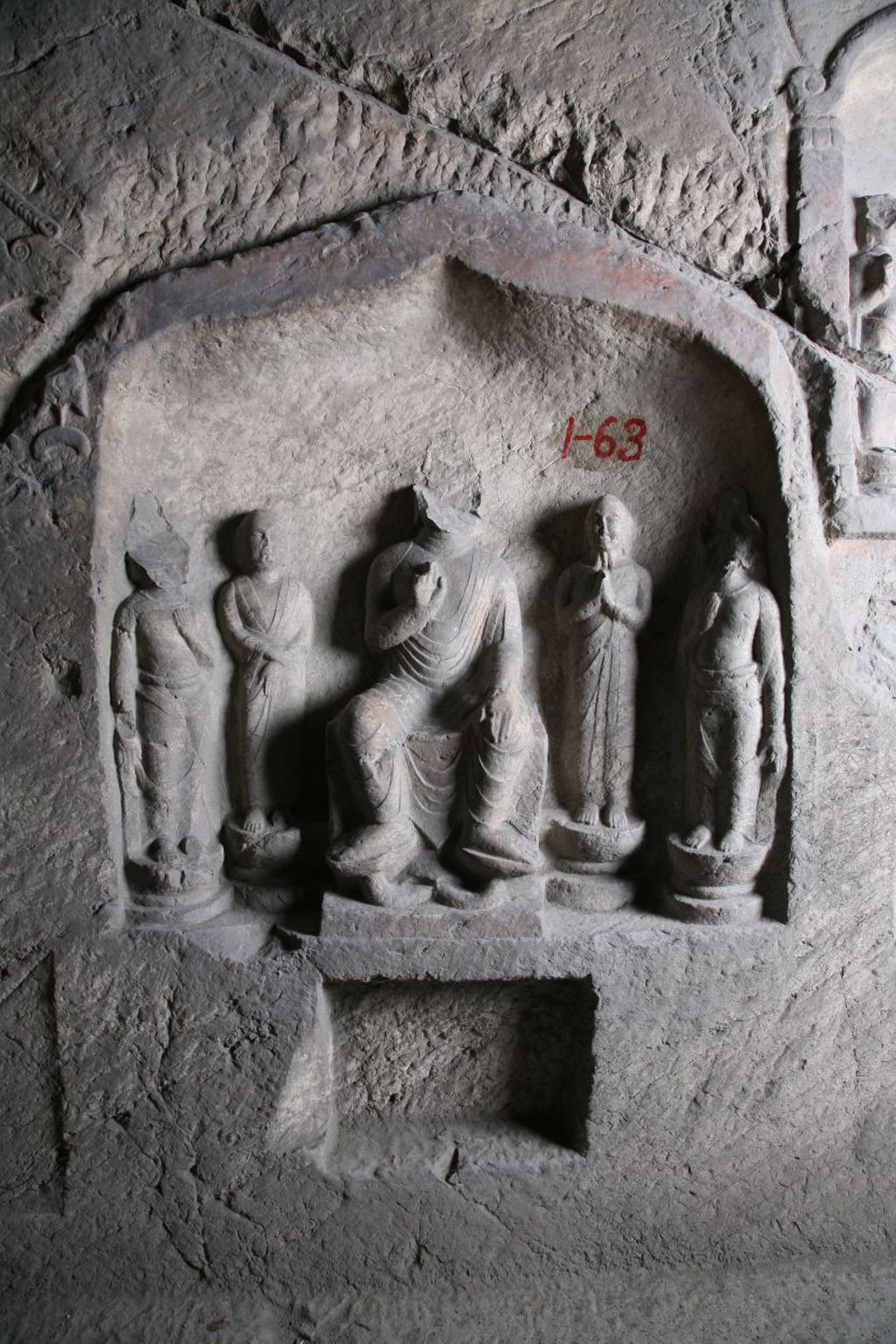 Miniature of Southern Xiangtangshan, Cave 1, interior, right side