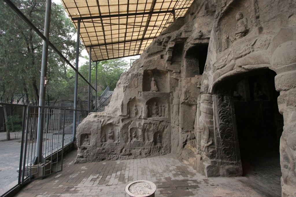 Miniature of Southern Xiangtangshan, Cave 1, exterior