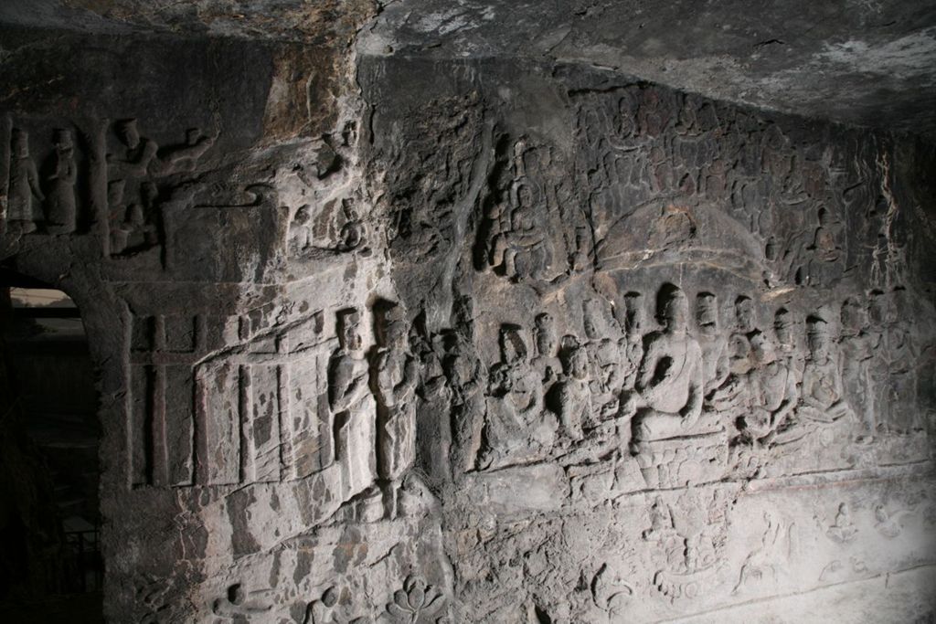 Miniature of Southern Xiangtangshan, Cave 1, front wall