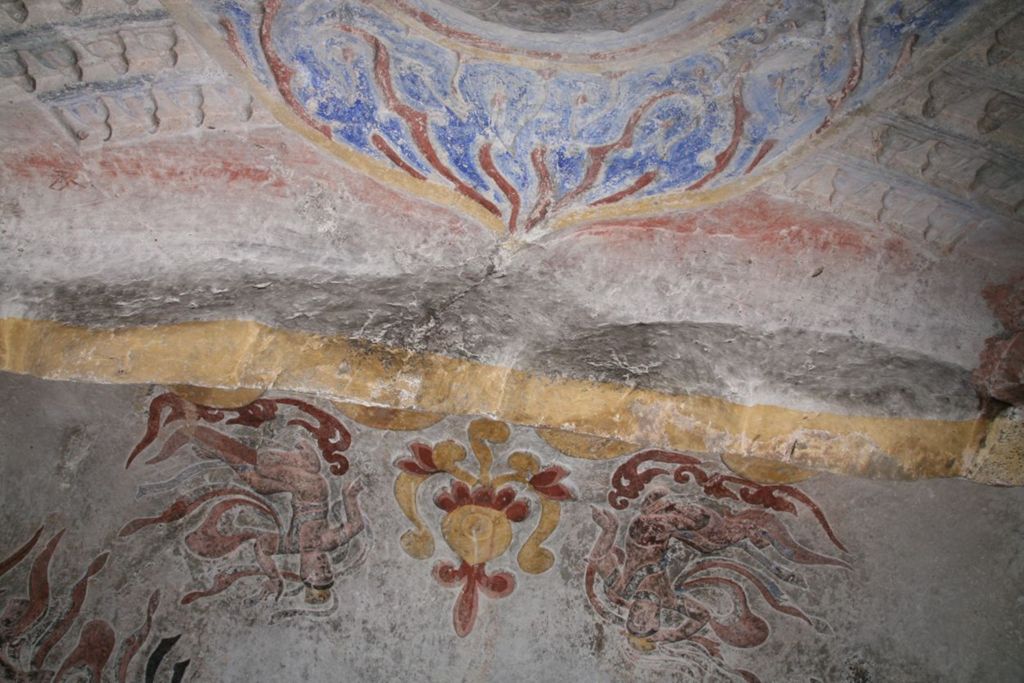 Miniature of Southern Xiangtangshan, Cave 7, ceiling