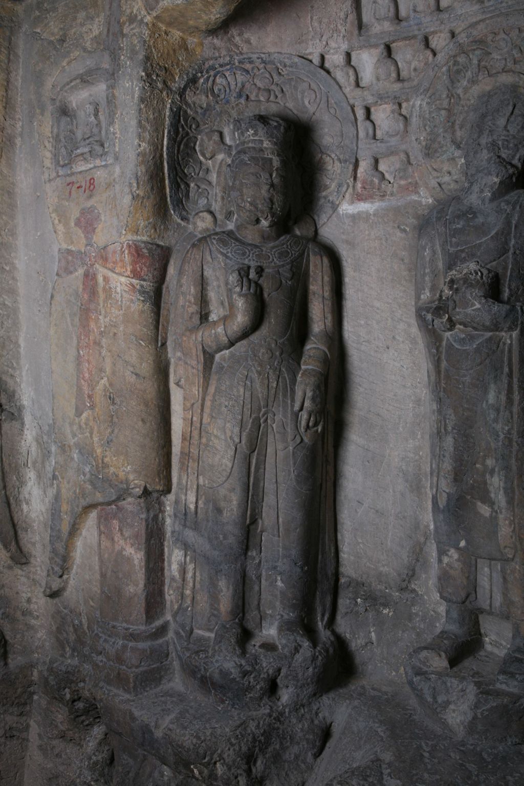 Miniature of Southern Xiangtangshan, Cave 7, figure
