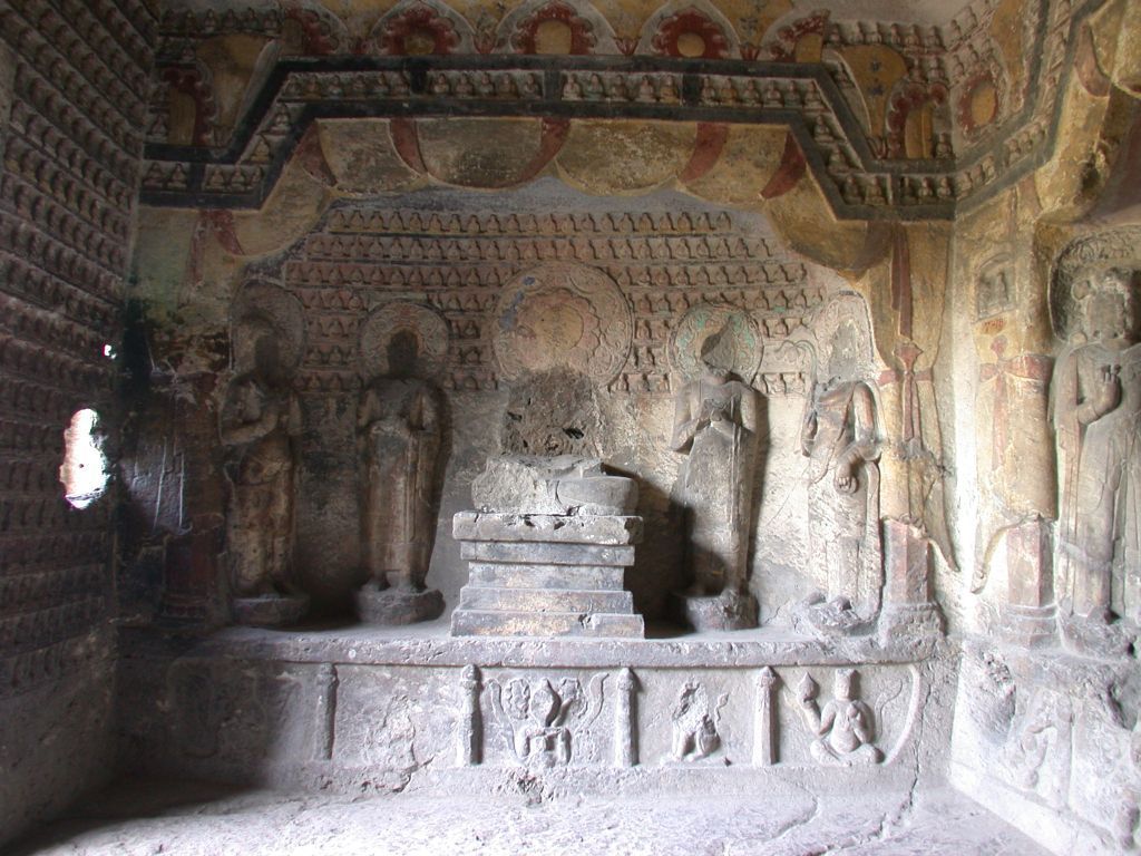 Miniature of Southern Xiangtangshan, Cave 7, walls
