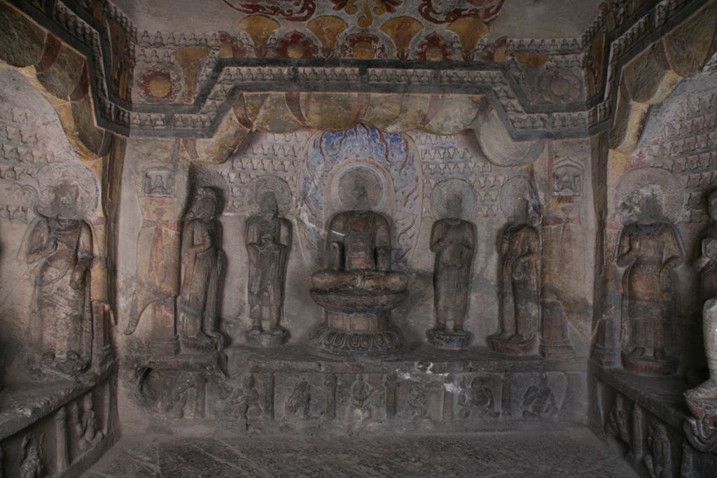 Miniature of Southern Xiangtangshan, Cave 7, walls