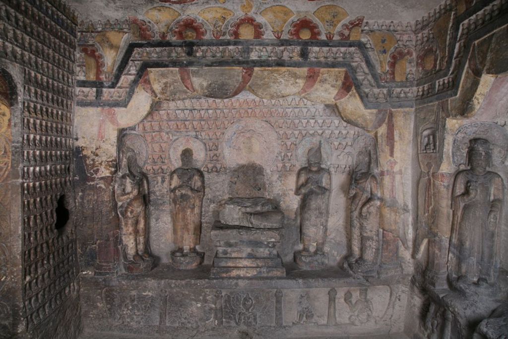 Miniature of Southern Xiangtangshan, Cave 7, walls