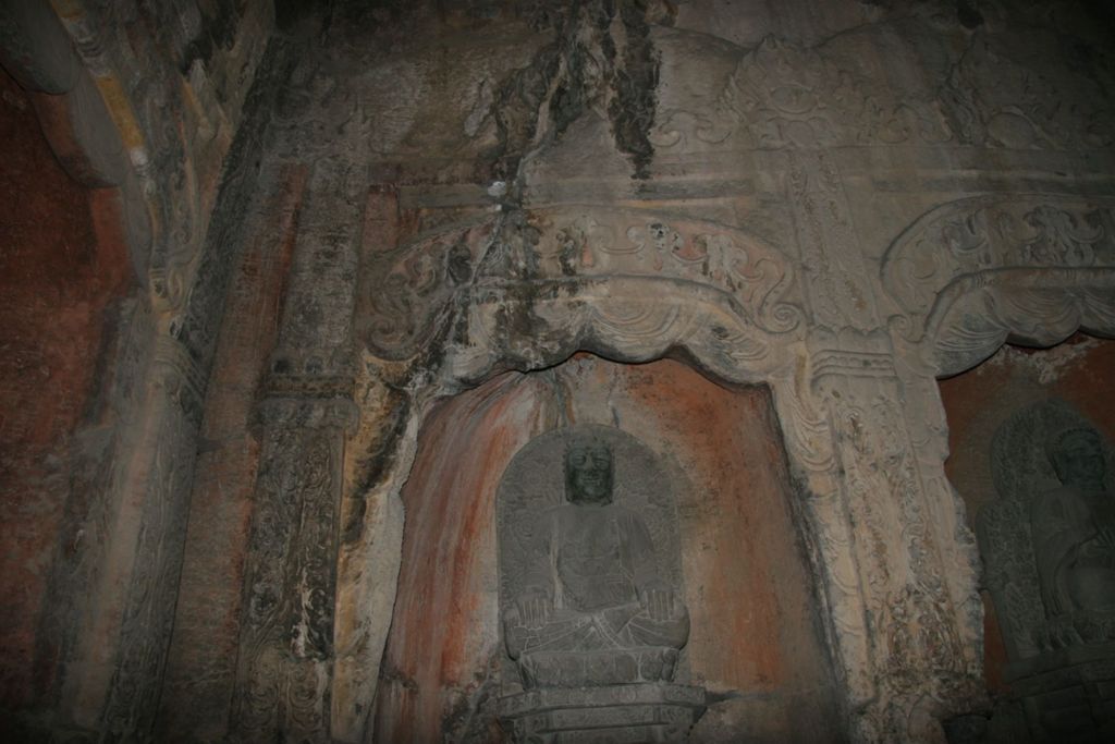 Miniature of Northern Xiangtangshan, North Cave, stupa-form niches