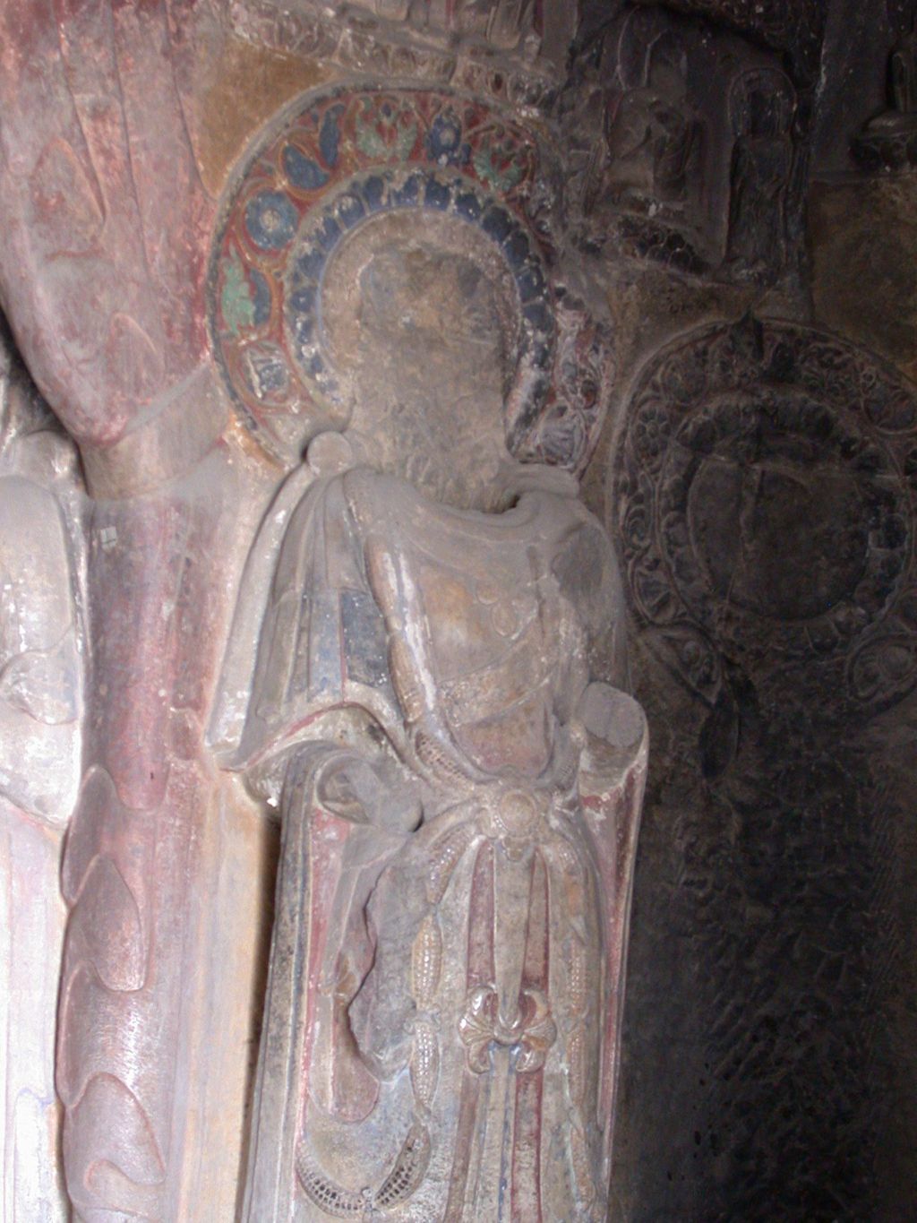 Miniature of Northern Xiangtangshan, South Cave, south wall, altar, east side