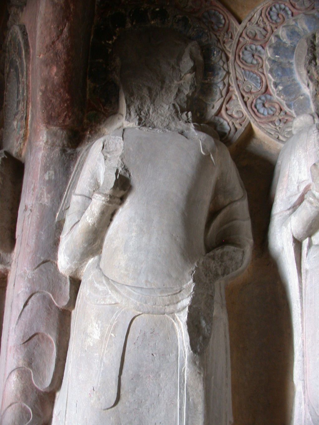 Miniature of Northern Xiangtangshan, South Cave, east wall, north side, bodhisattva
