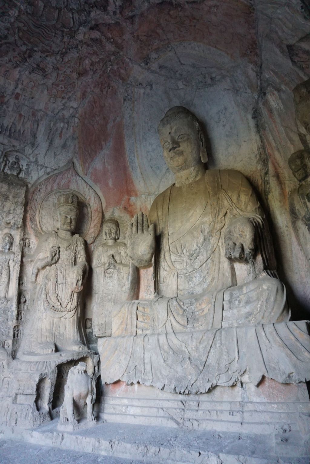 Miniature of Longmen Binyang South Cave , Amitabha Buddha statue