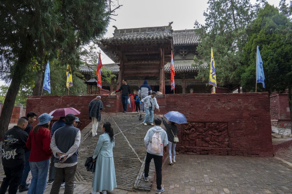 Miniature of Water God's Temple (Shuishen Temple) of the Guangsheng Monastery, Ming Ying King Hall (or Mingyingwang Temple), exterior