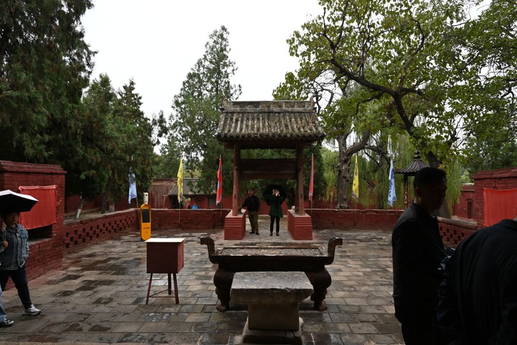 Miniature of Water God's Temple (Shuishen Temple) of the Guangsheng Monastery, courtyard