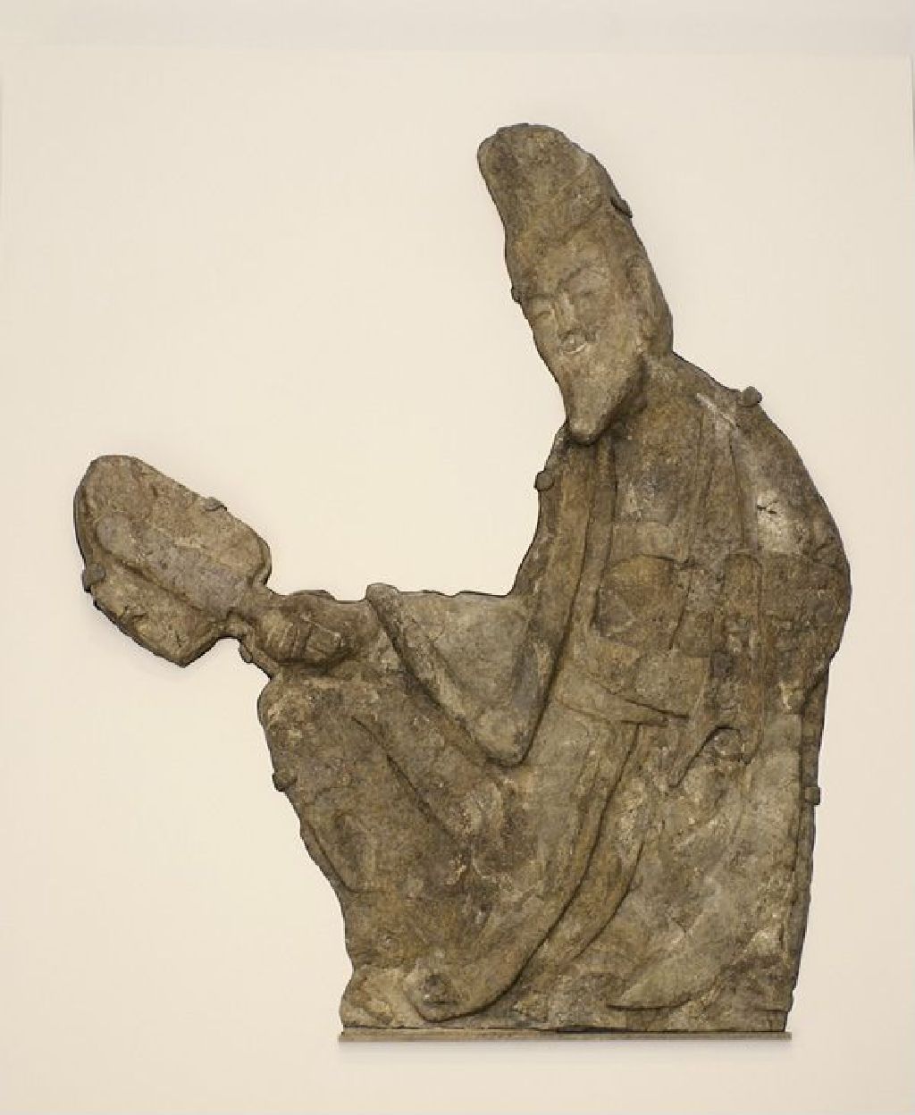 Miniature of Figure of Wei Mo Chi from the Longmen Grottoes