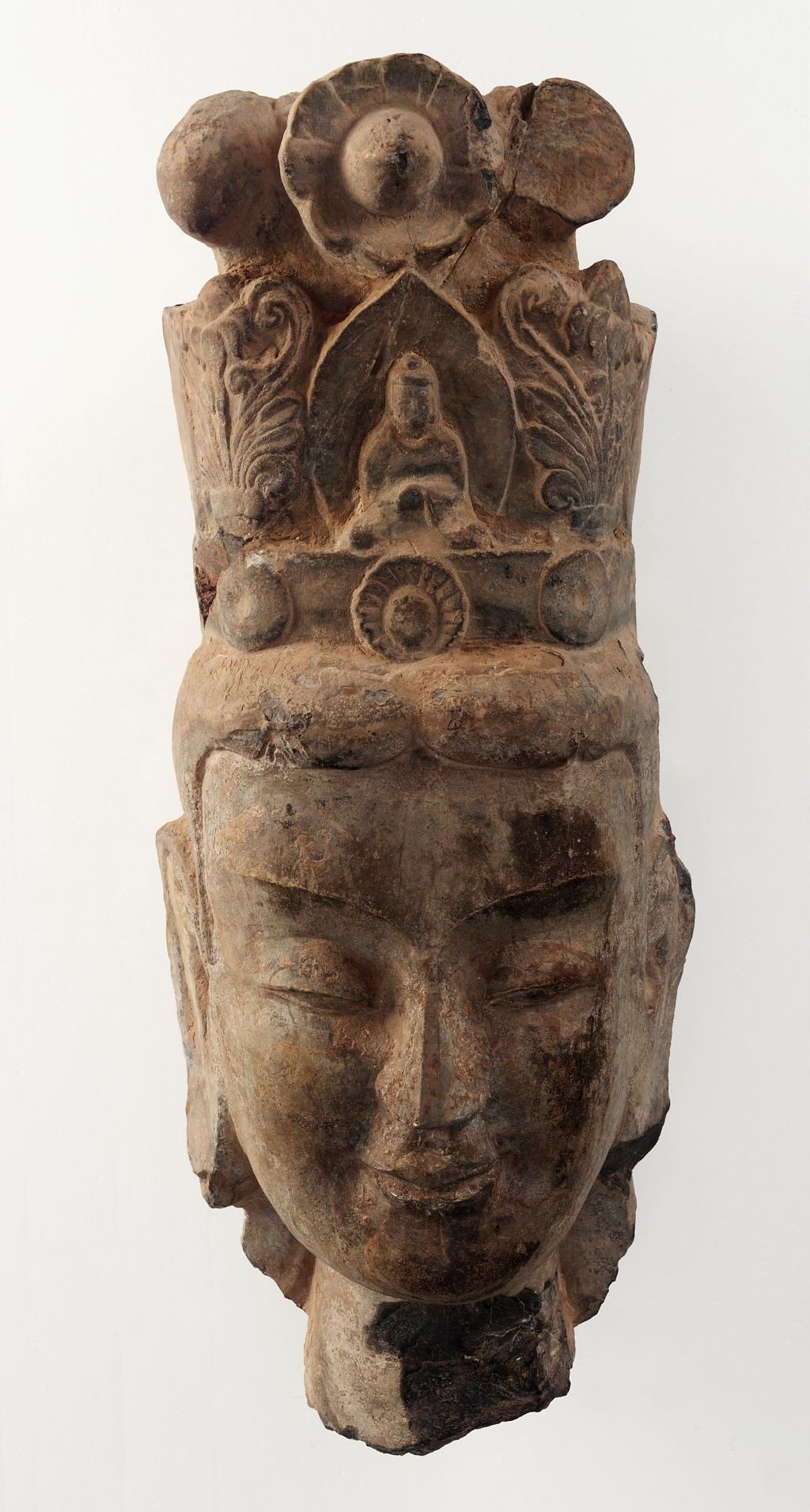 Miniature of Bodhisattva Avalokiteshvara (Guanyin) Head