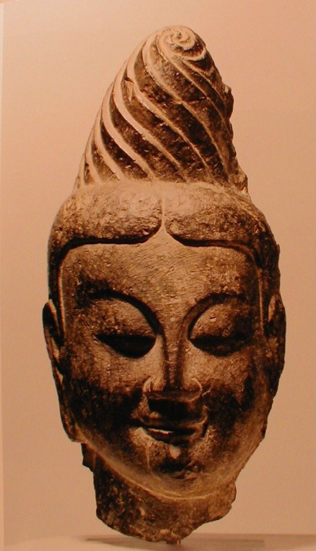 Miniature of Head of a Buddha
