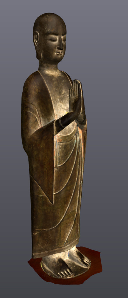 Miniature of Monk, 3D model