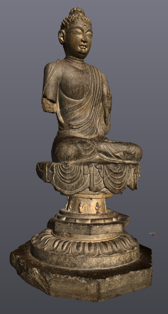 Miniature of Buddha, 3D model