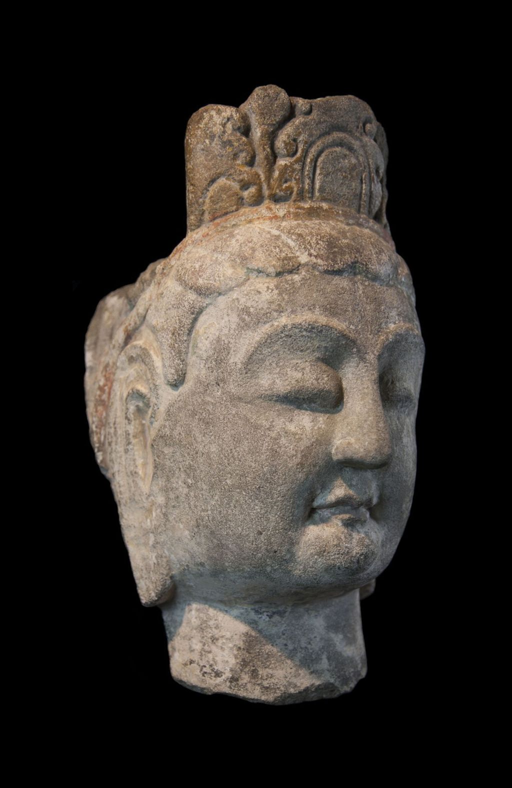 Miniature of Bodhisattva Head