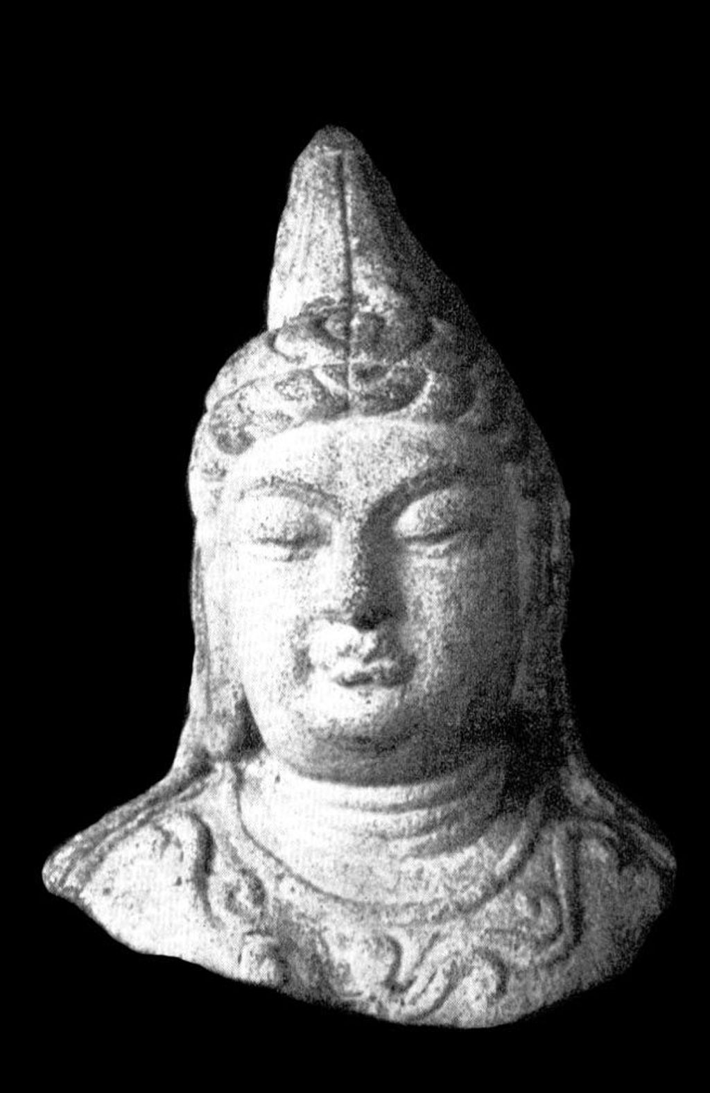 Miniature of Bodhisattva Head