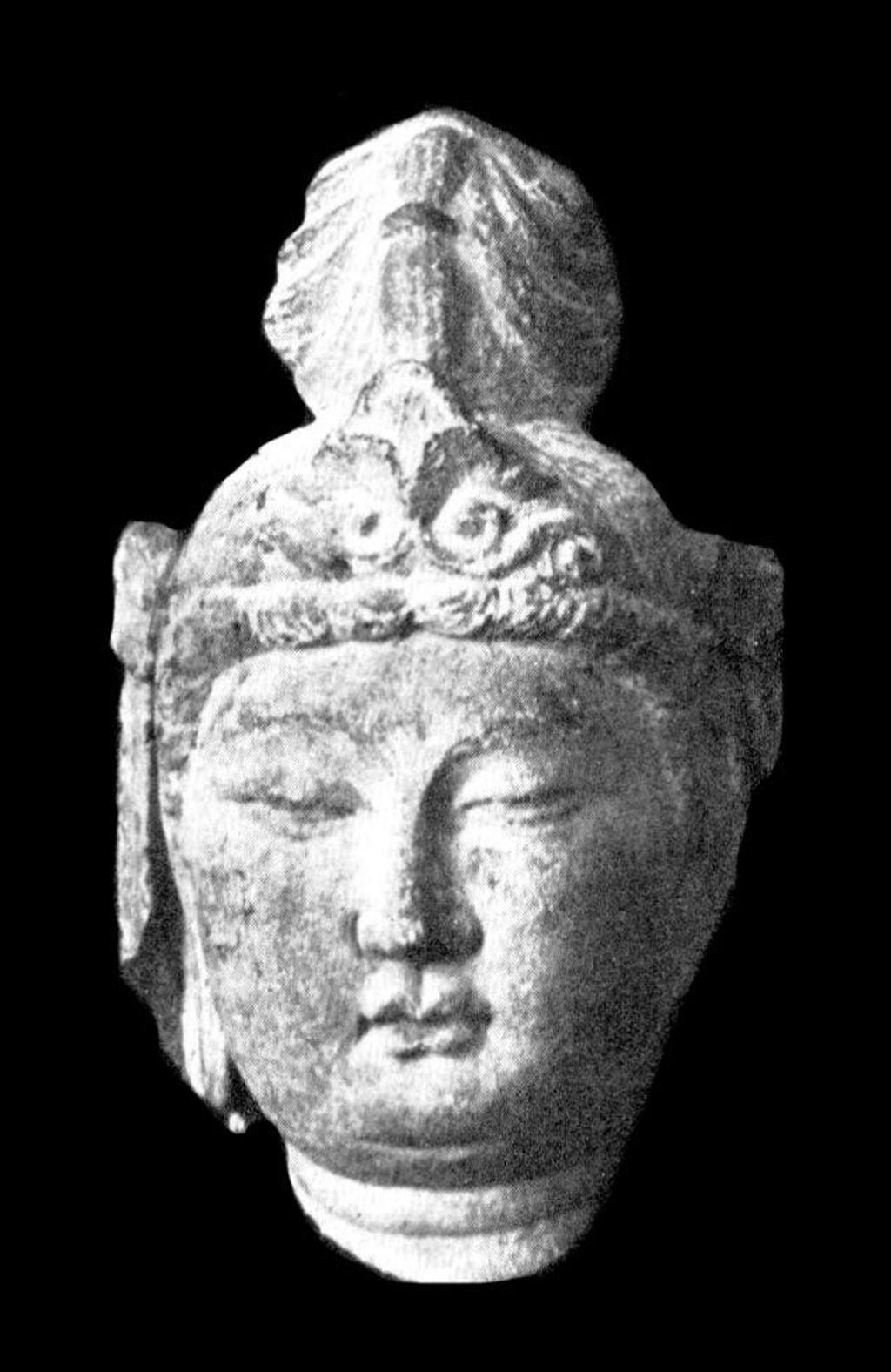 Miniature of Bodhisattva Head