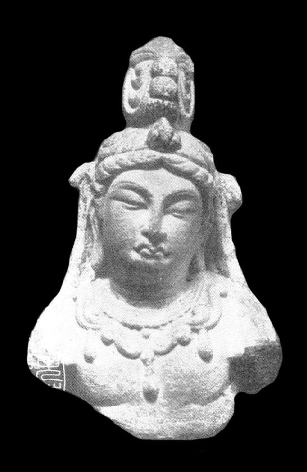 Miniature of Bodhisattva Head