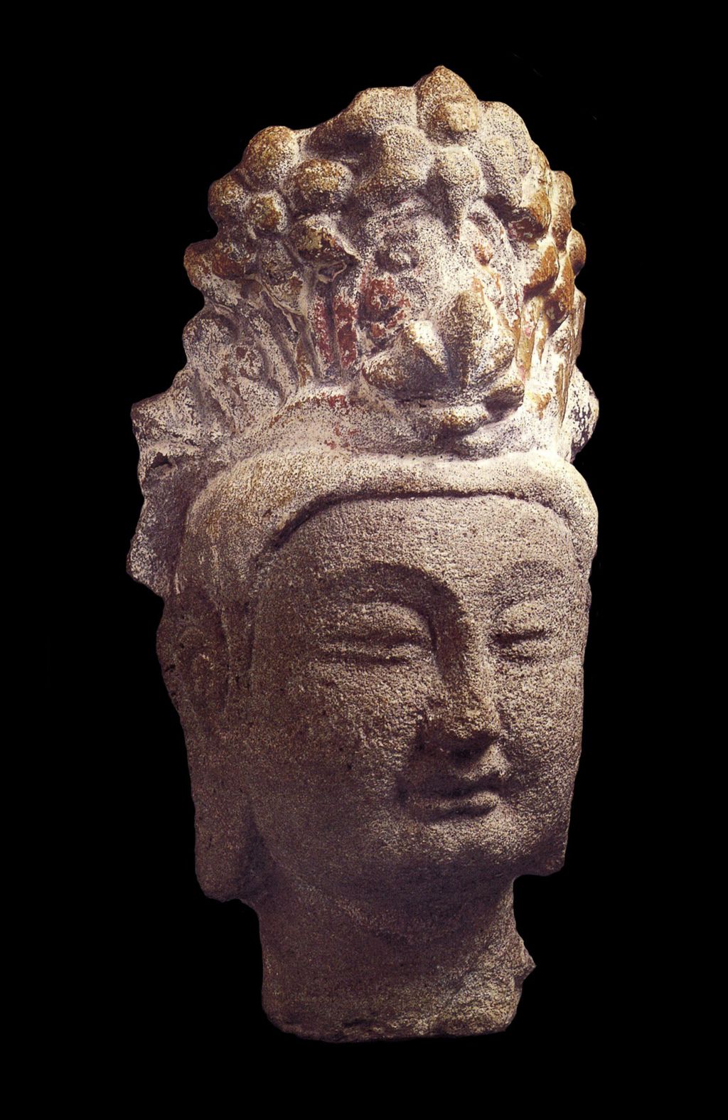 Miniature of Bodhisattva Head
