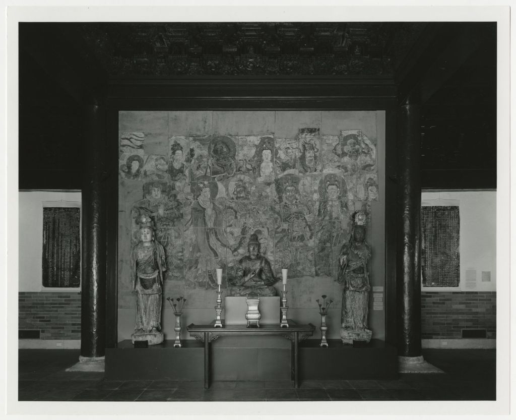 Miniature of Coffered Ceiling from Zhihua Hall (Zhihuadian, Hall of Transforming Wisdom), Philadelphia Museum of Art Chinese Galleries