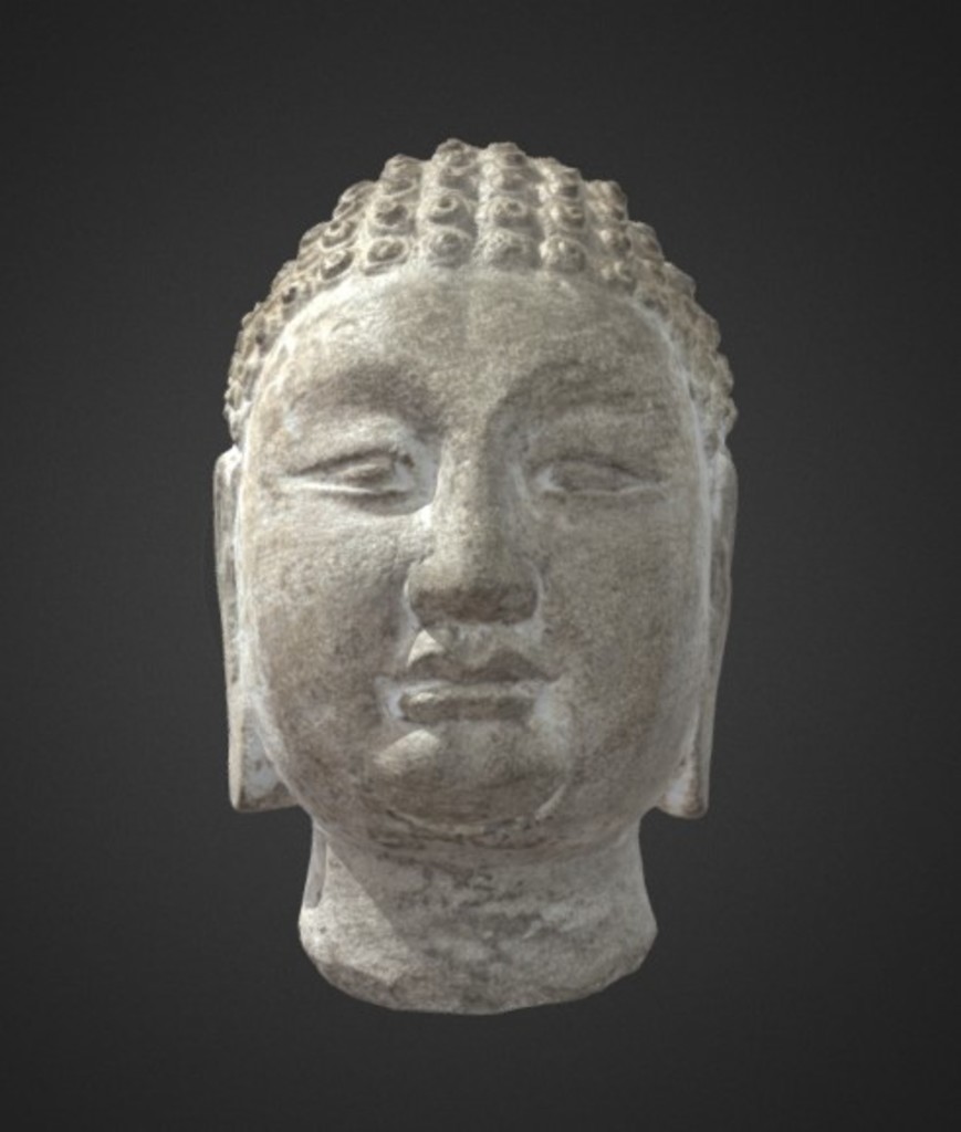 Miniature of Buddha Head, 3D model