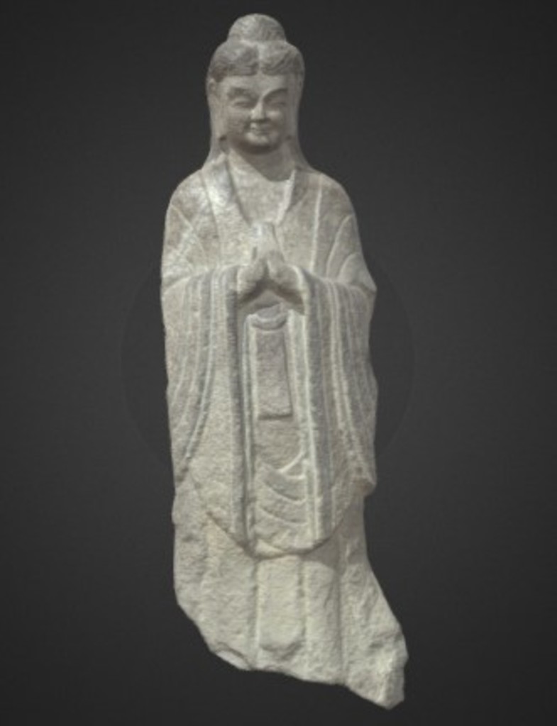 Miniature of Bodhisattva Standing, 3D model