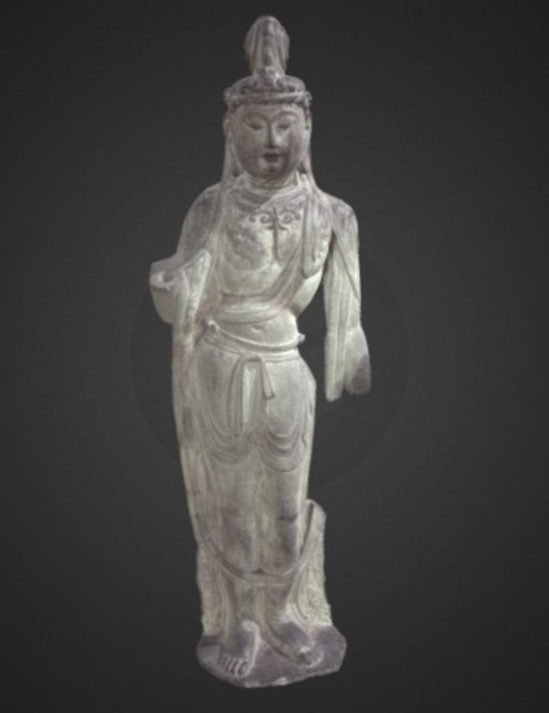 Miniature of Bodhisattva Standing, 3D model