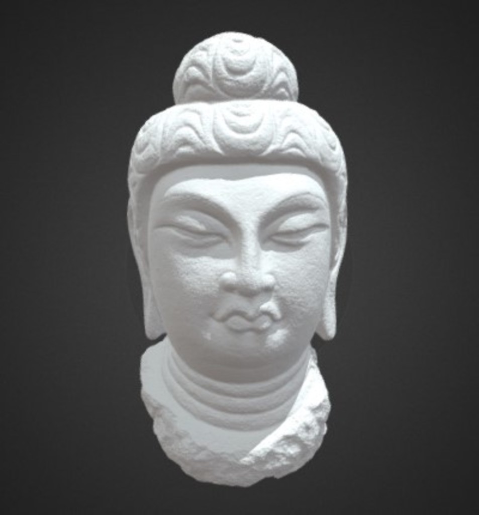 Miniature of Buddha Head, 3D model