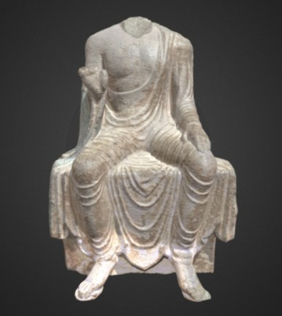 Miniature of Buddha Seated, 3D model
