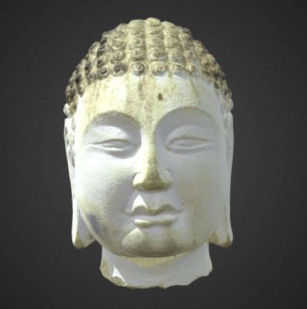 Miniature of Buddha Head, 3D model