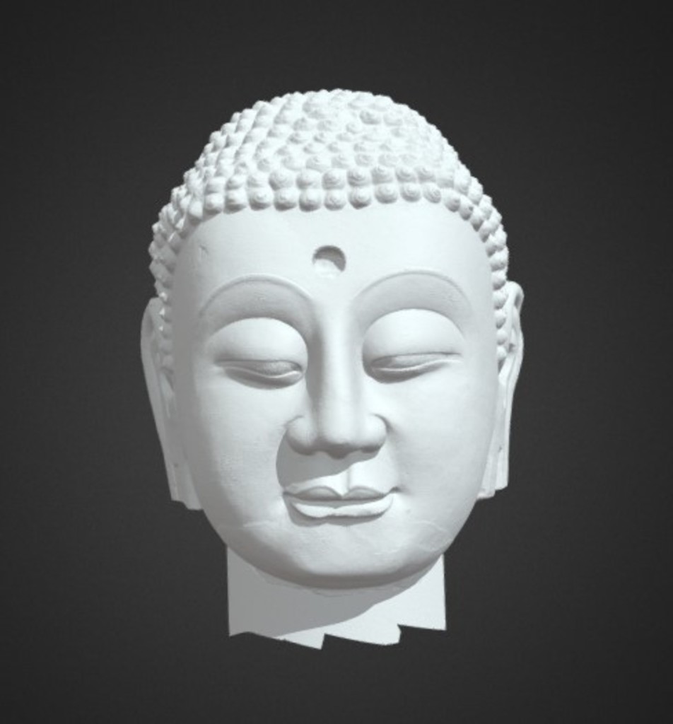 Miniature of Buddha Head, 3D model