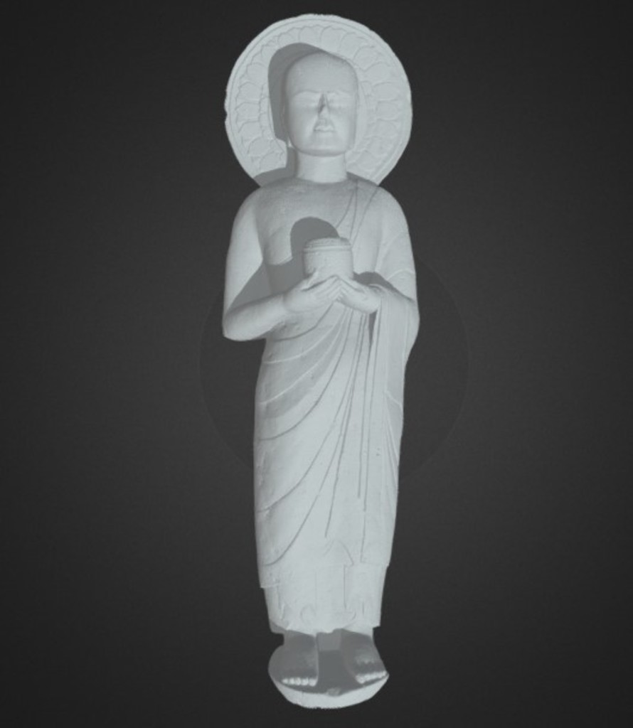 Miniature of Disciple Mahakasyapa, 3D model
