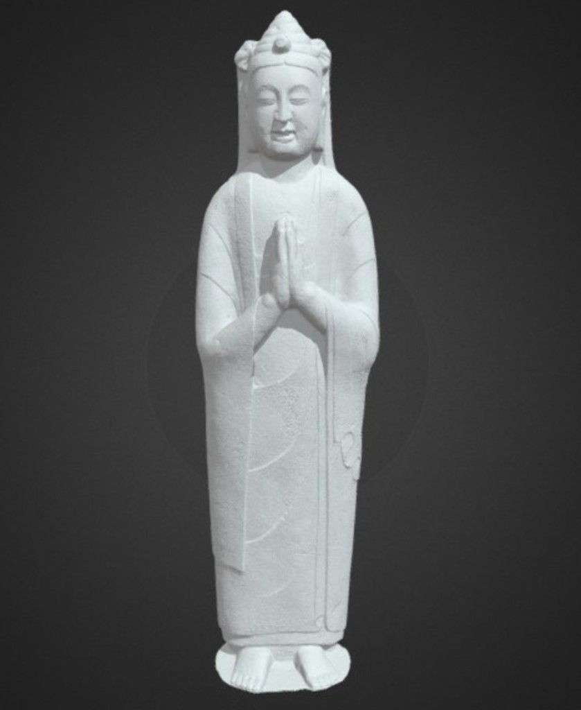 Miniature of Pratyekabuddha Standing, 3D model