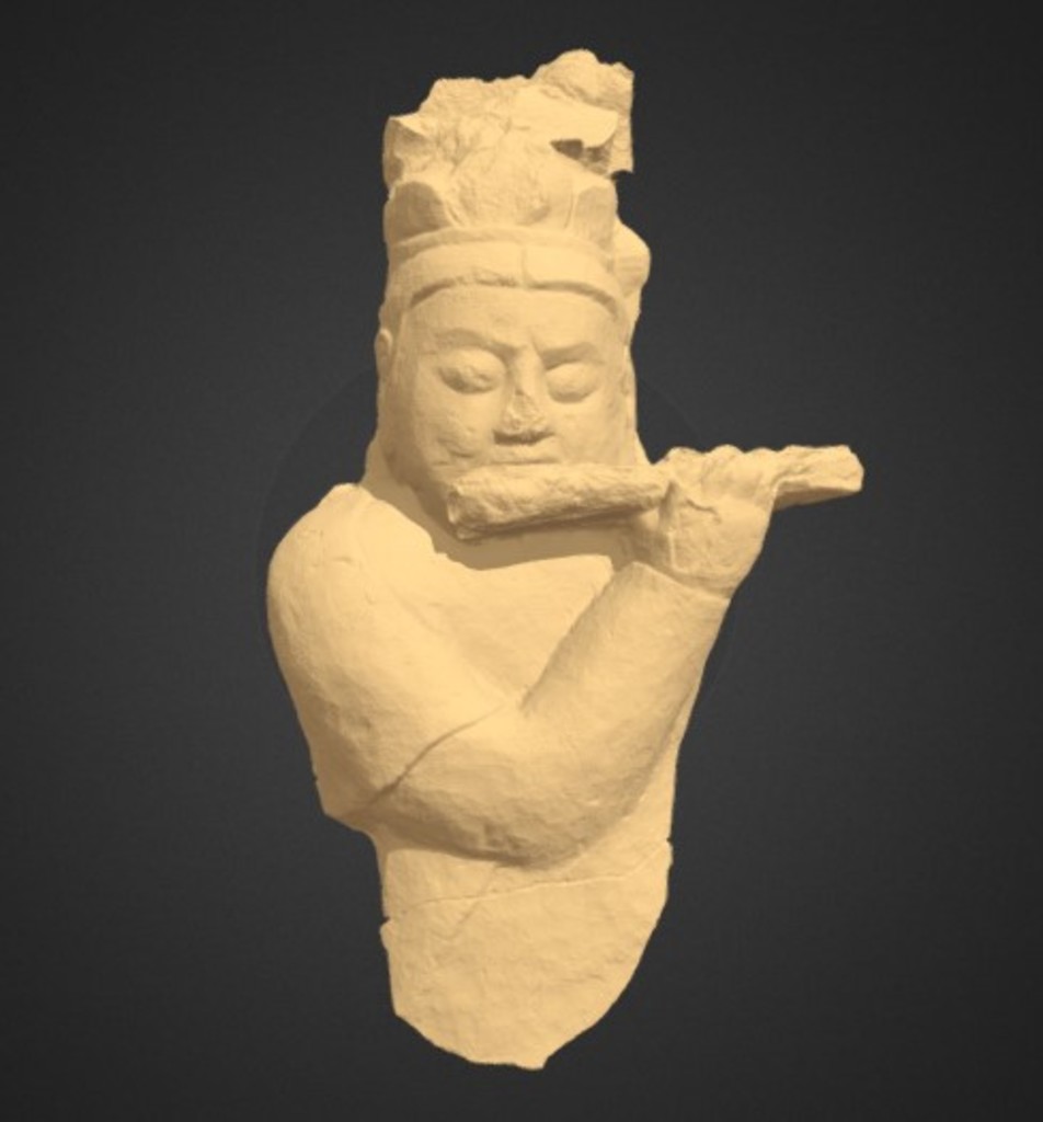 Miniature of Musician Flute, 3D model