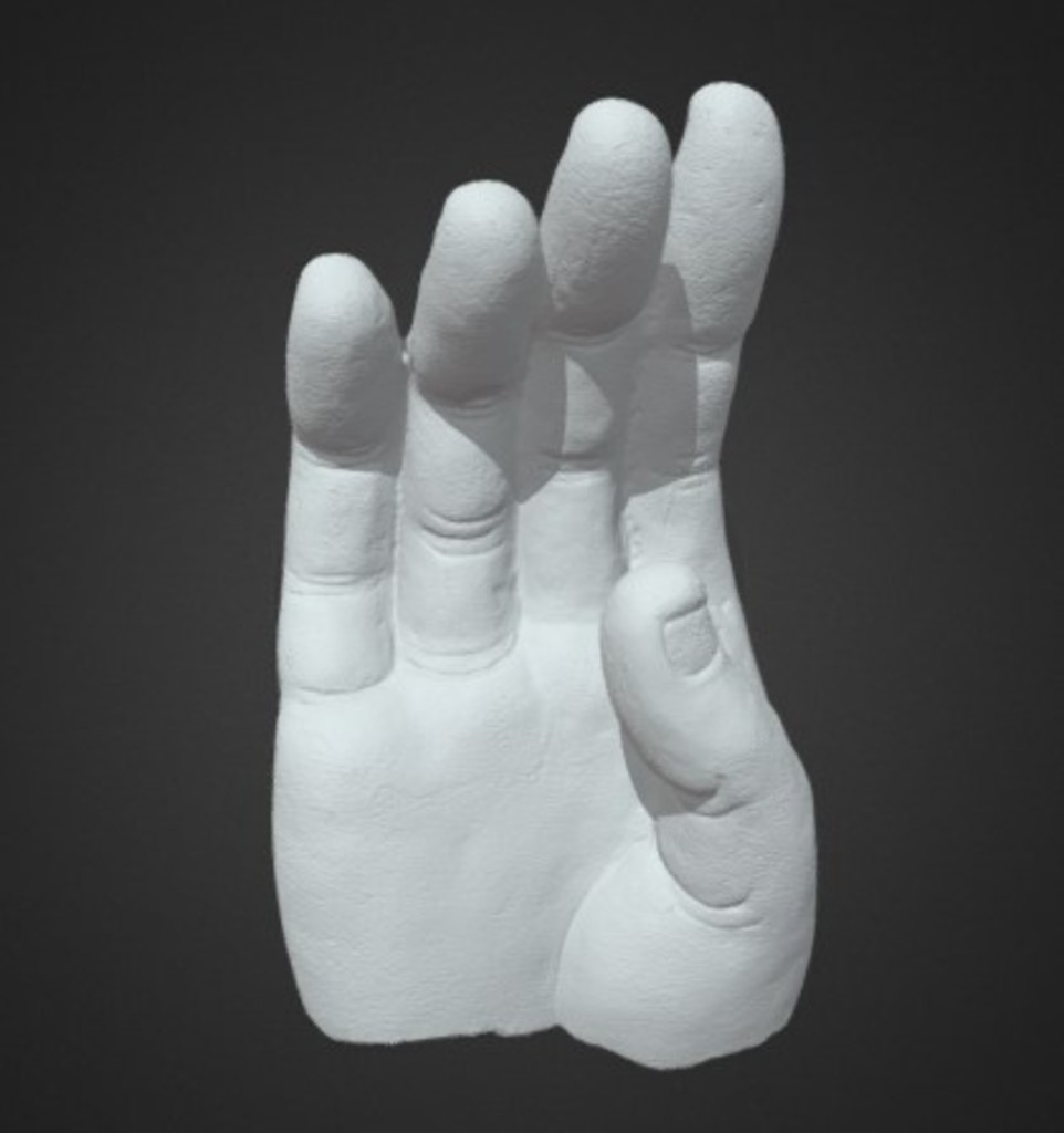 Miniature of Buddha Hand, 3D model