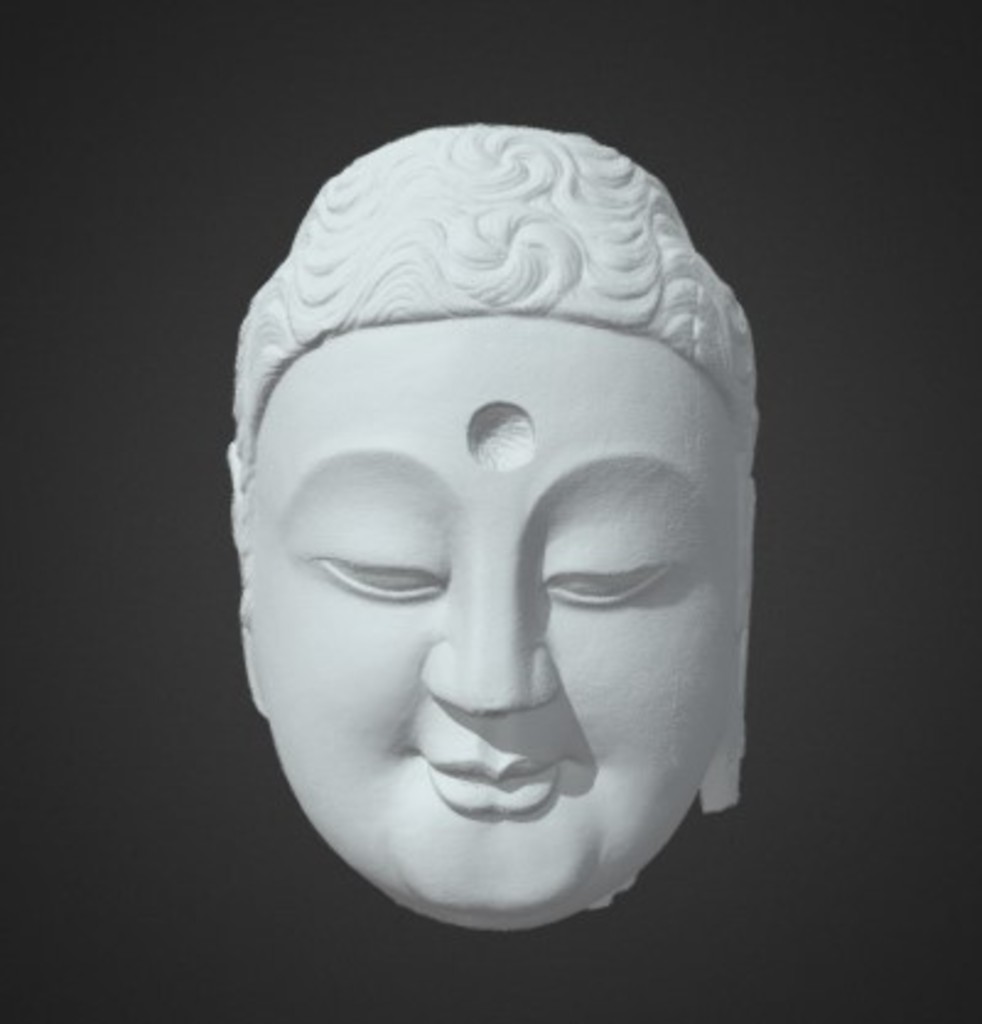 Miniature of Buddha Head, 3D model
