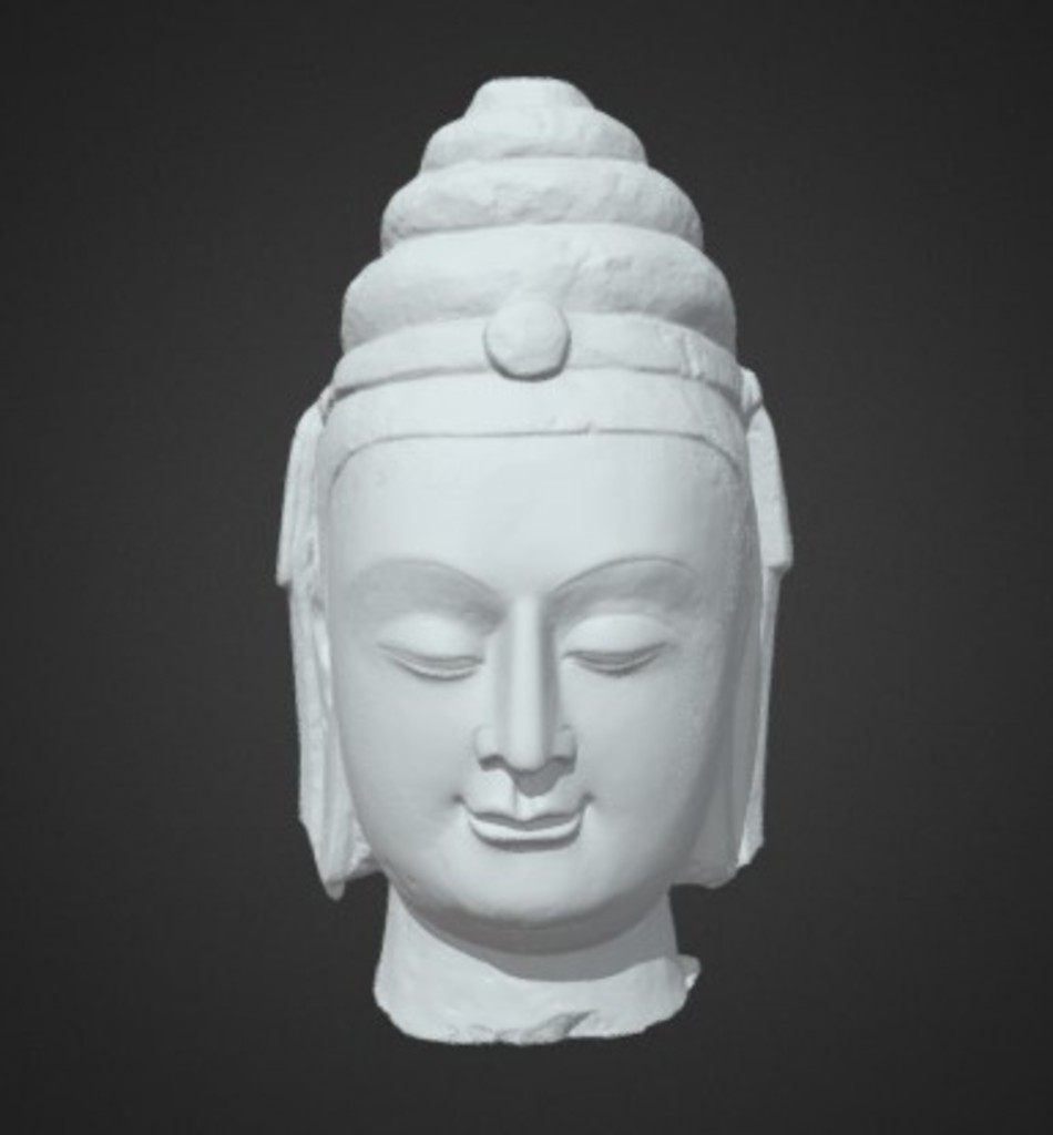 Miniature of Pratyekabuddha Head, 3D model