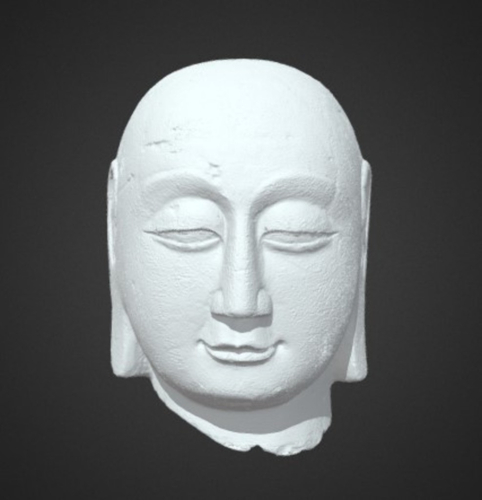 Miniature of Disciple Ananda Head, 3D model